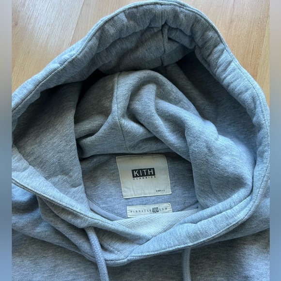 Men’s Designer Kith Streetwear brand, Hoodie Sweatshirt zipper sides detail - Picture 7 of 8